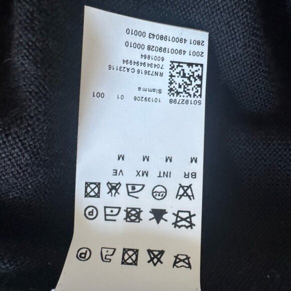 Hugo Boss Black Cardigan with Decorative Front Detailing | Size M - Picture 14 of 16